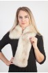 Greenland fox fur scarf-collar